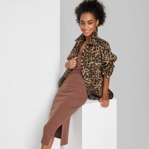 Sleeveless Knit Bodycon Dress - Wild Fable™ Brown - S